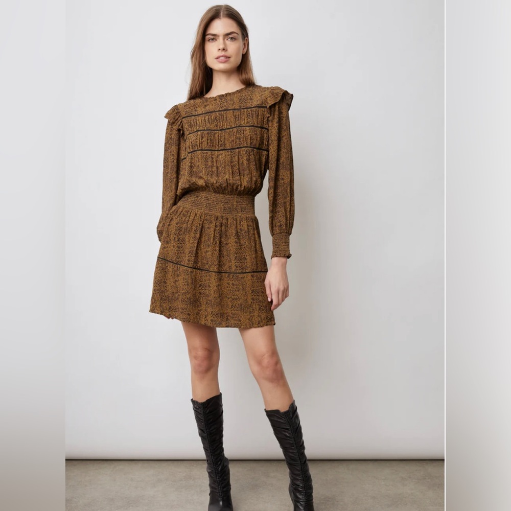 Rails Brand. Transition into the season with this feminine mini dress.